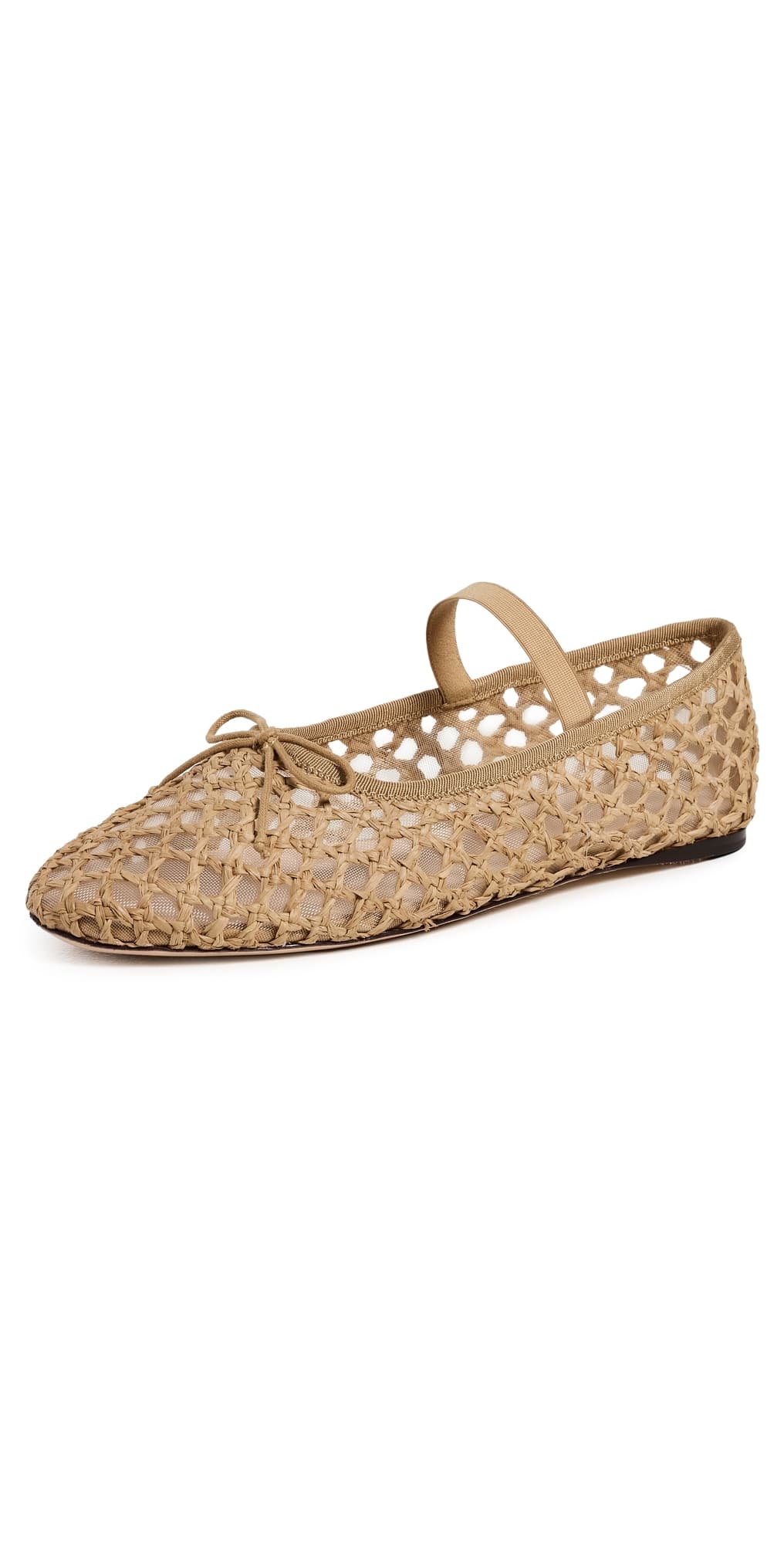 Loeffler Randall Leonie Soft Ballet Flats Brown