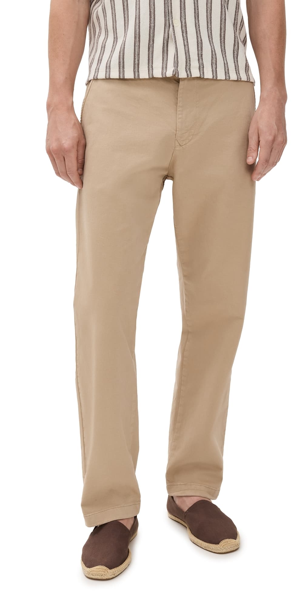 NN07 Aden Relaxed Chino Pants 32 Khaki Beige