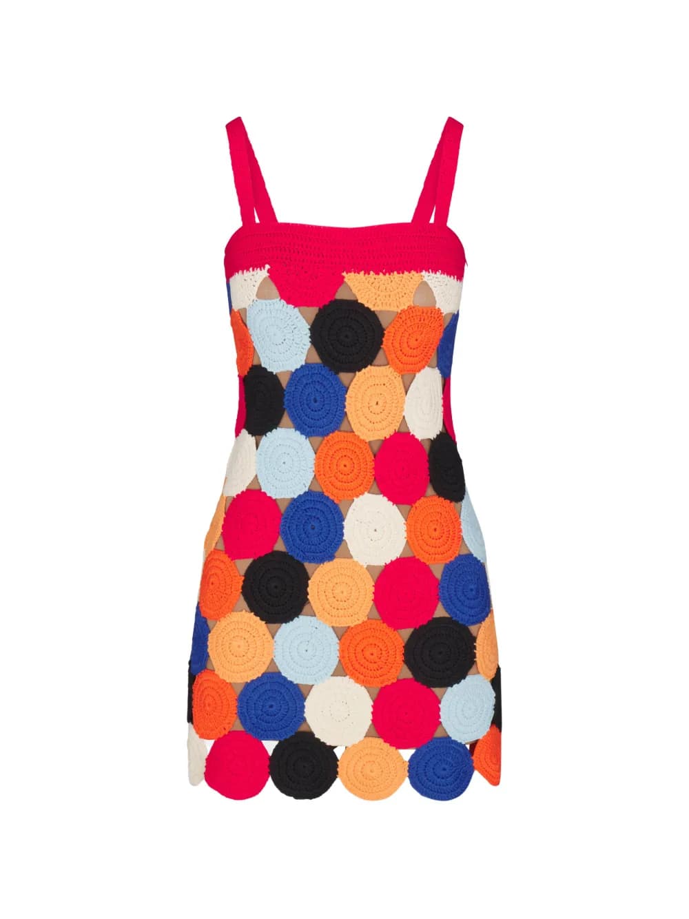 Simon Miller Beep Beep crochet-knit mini dress
