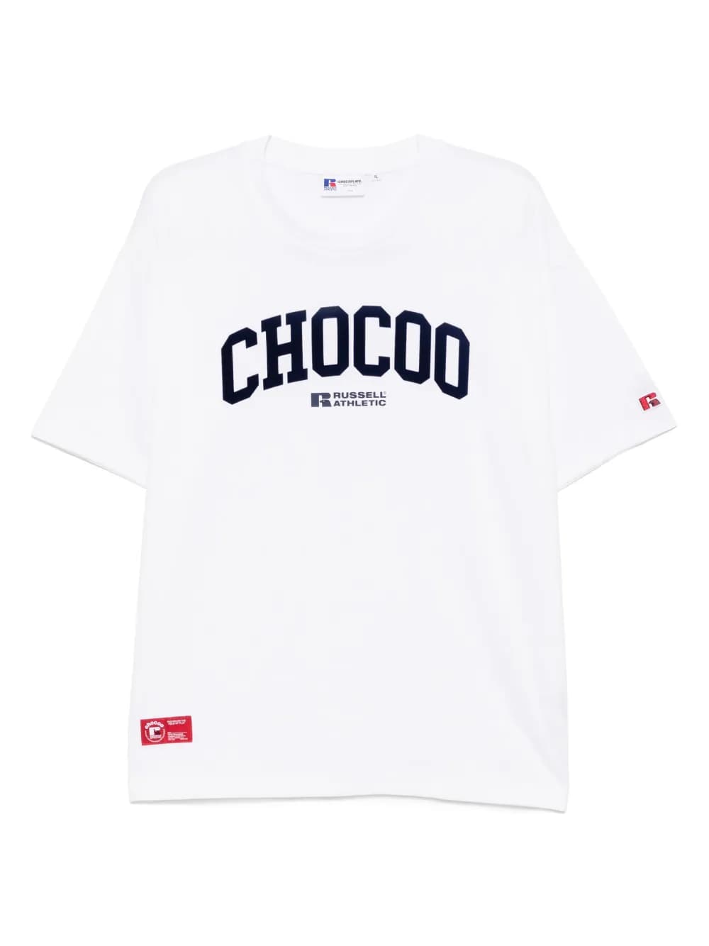 CHOCOOLATE logo-print T-shirt
