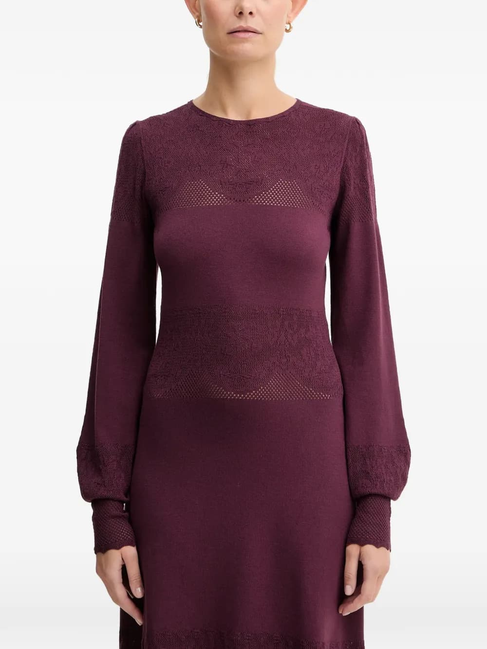 TWINSET mini long-sleeve dress