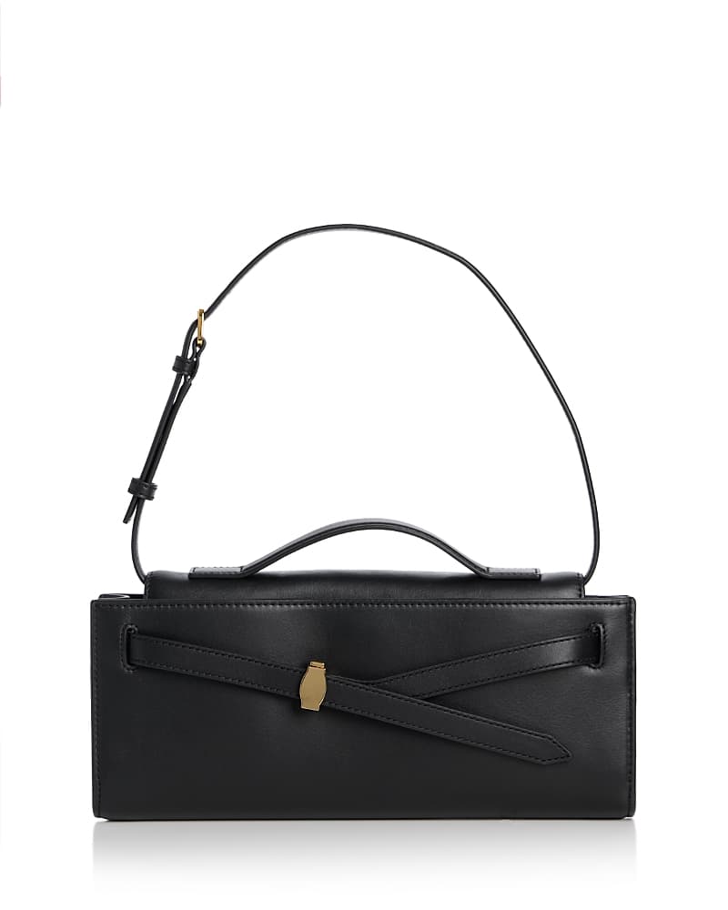 Veronica Beard Dash Leather Clutch