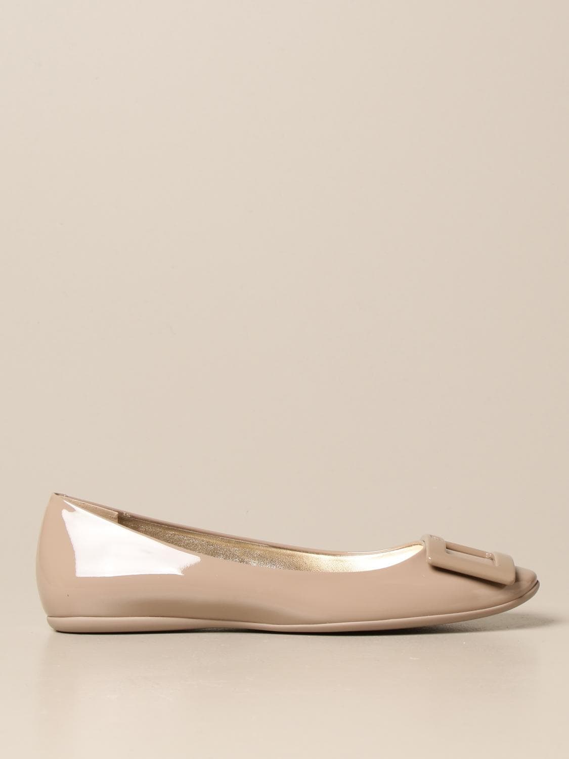 Roger Vivier Ballerina Gommette in patent leather · 36