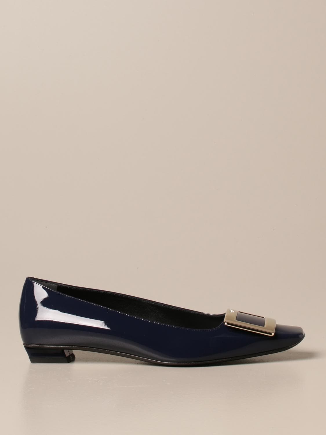 Roger Vivier Décolleté Belle Vivier in patent leather