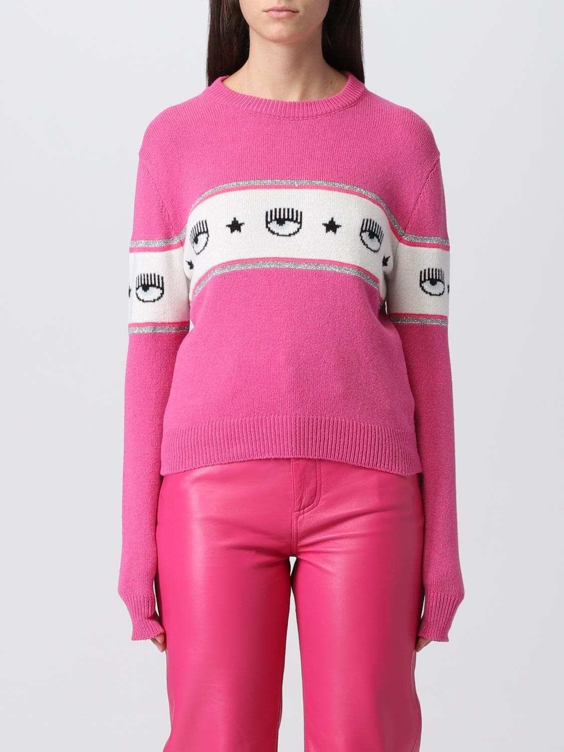 Chiara Ferragni Sweater Woman color Pink