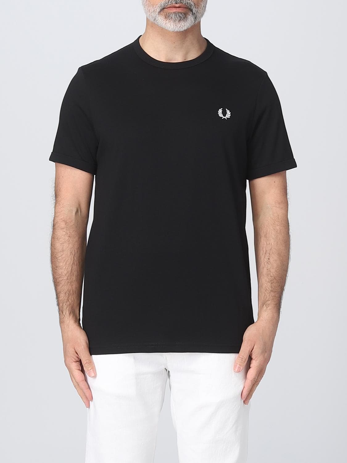 Fred Perry T-Shirt Men color Black