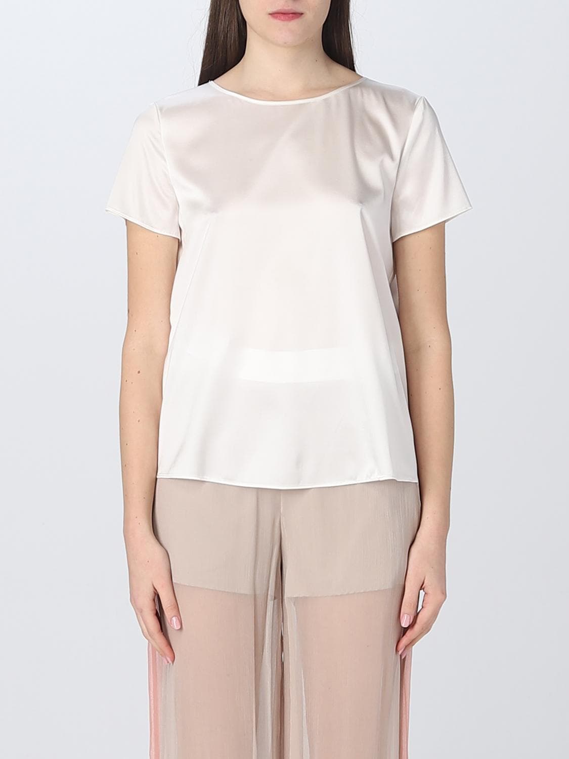 Emporio Armani Silk Satin Blouse