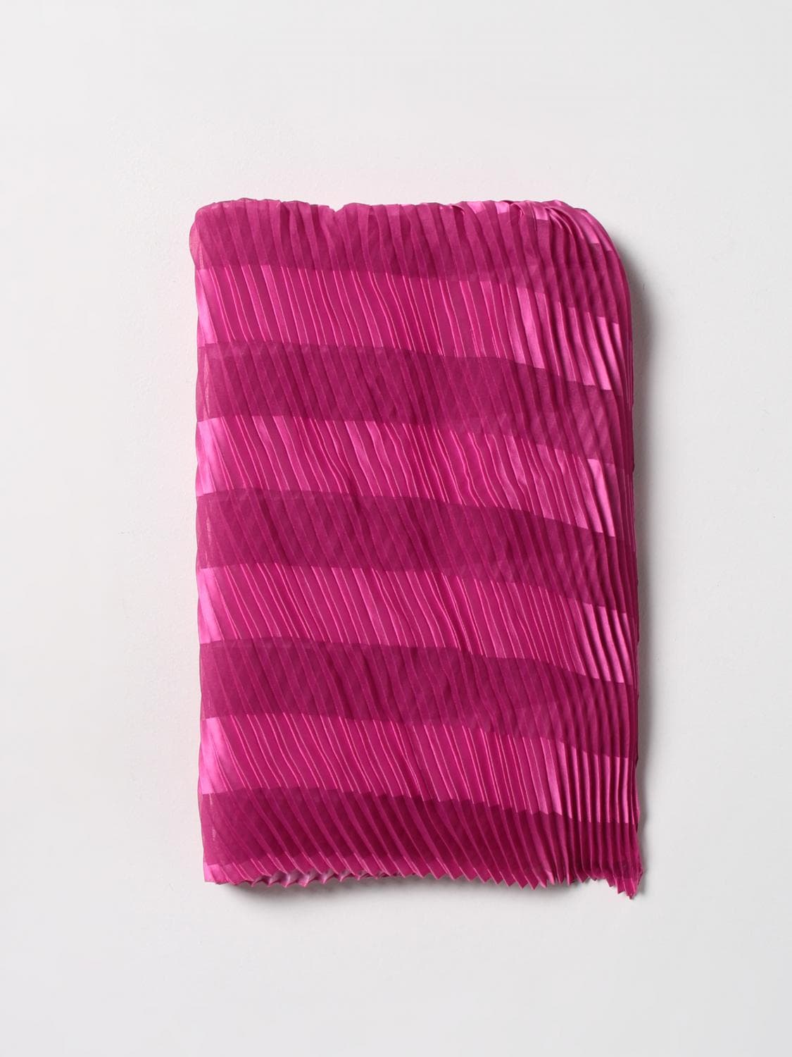 Emporio Armani scarf in pleated fabric · OS