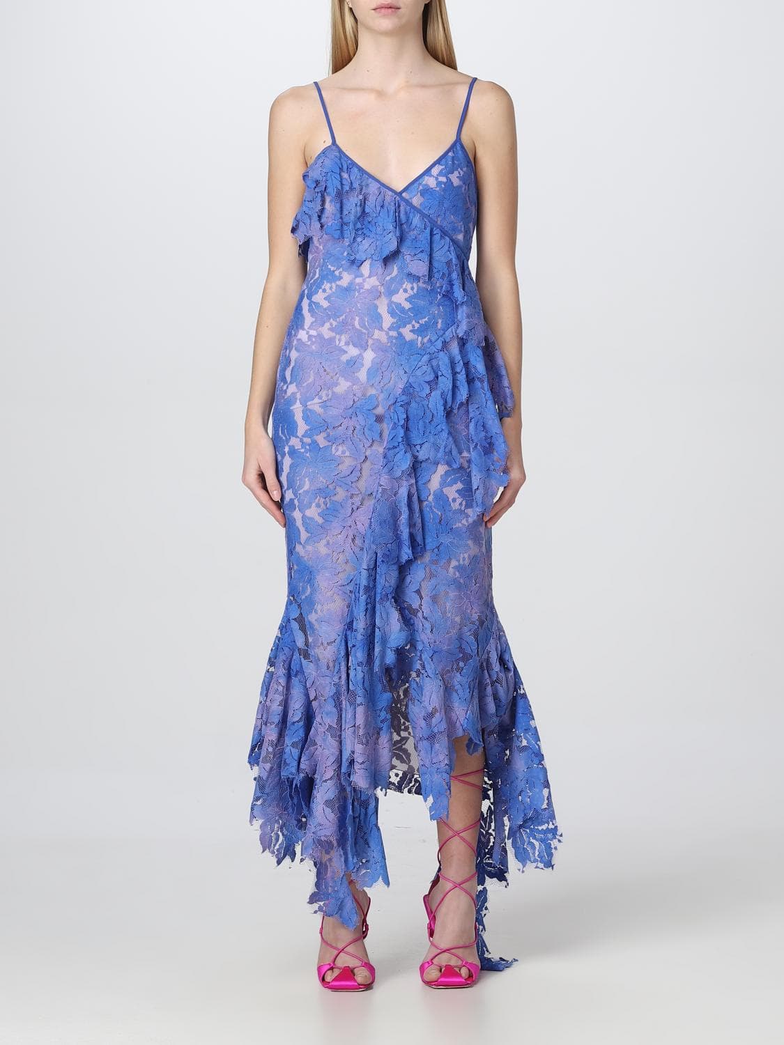 The Attico Thelma lace dress