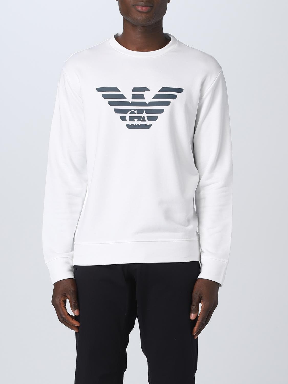 Emporio Armani sweatshirt in cotton blend · XXL