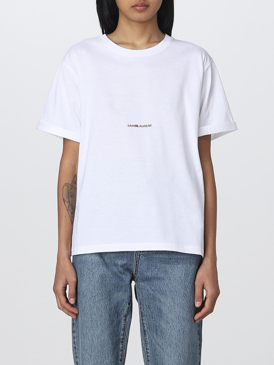 Saint Laurent cotton t-shirt · L