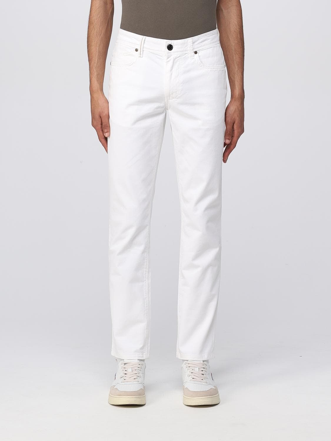 Re-Hash Pants Men color White