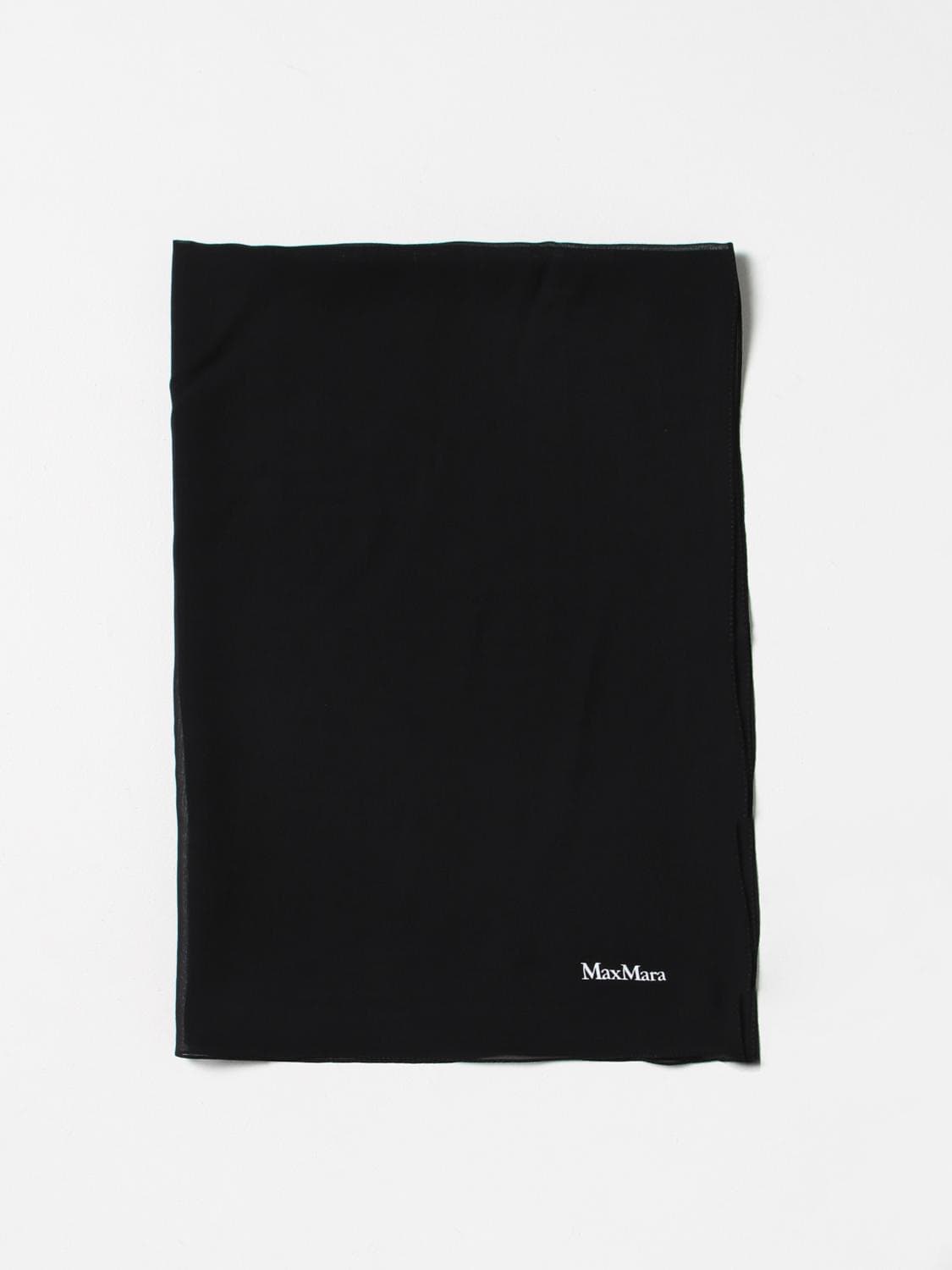 Max Mara Scarf Woman color Black