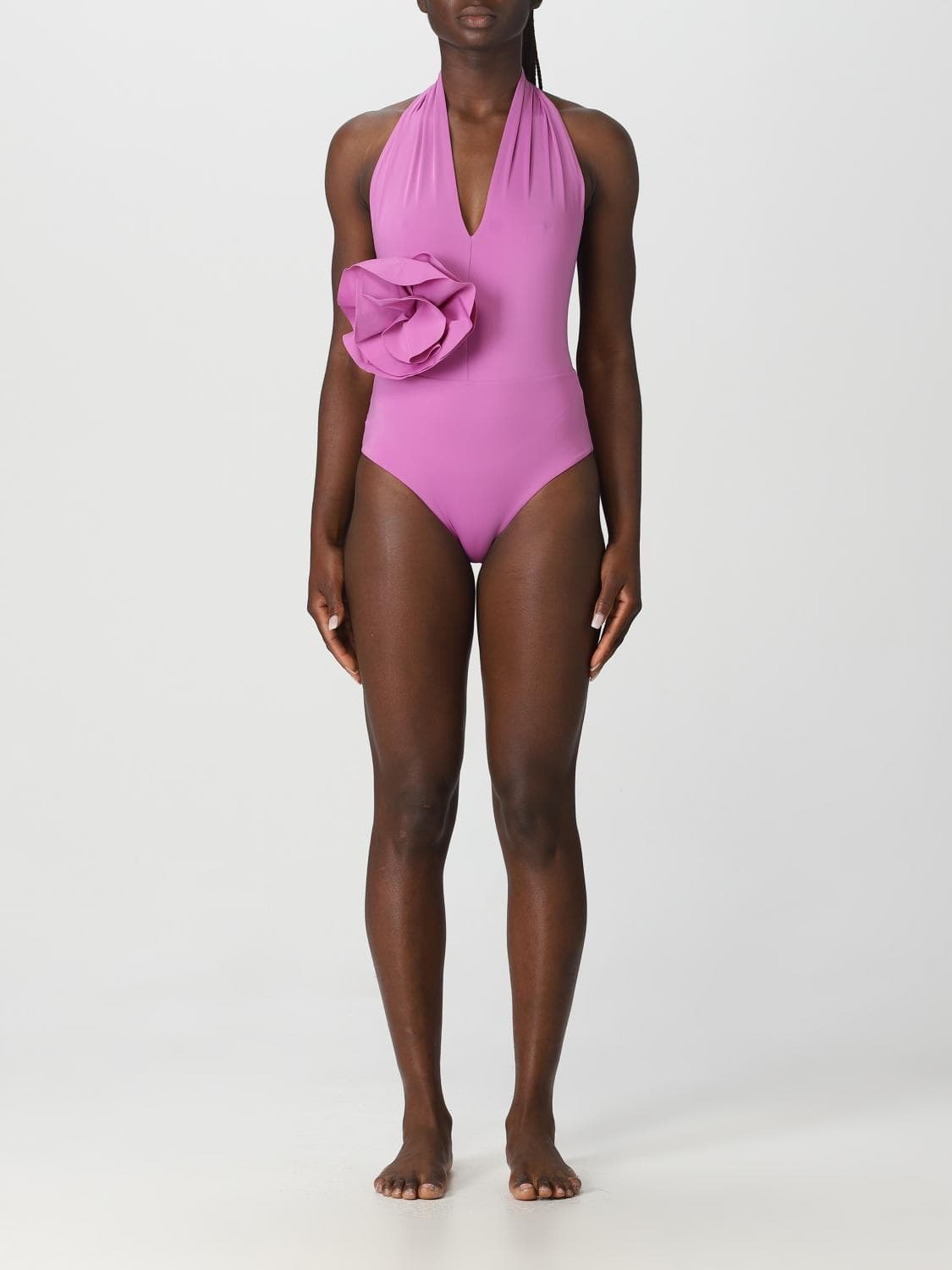 Maygel Coronel Swimsuit Woman color Violet · OS