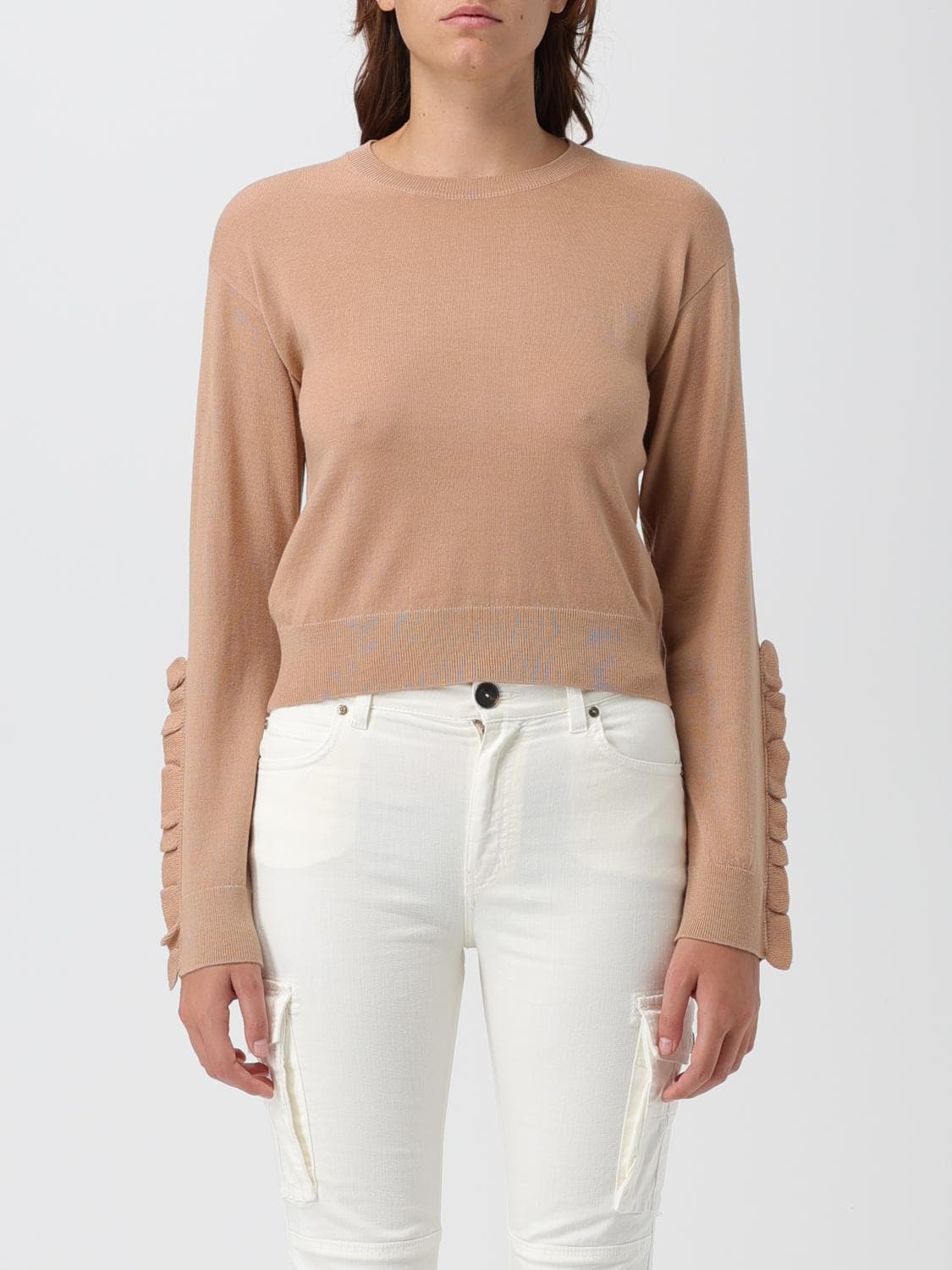 Pinko Sweater Woman color Beige