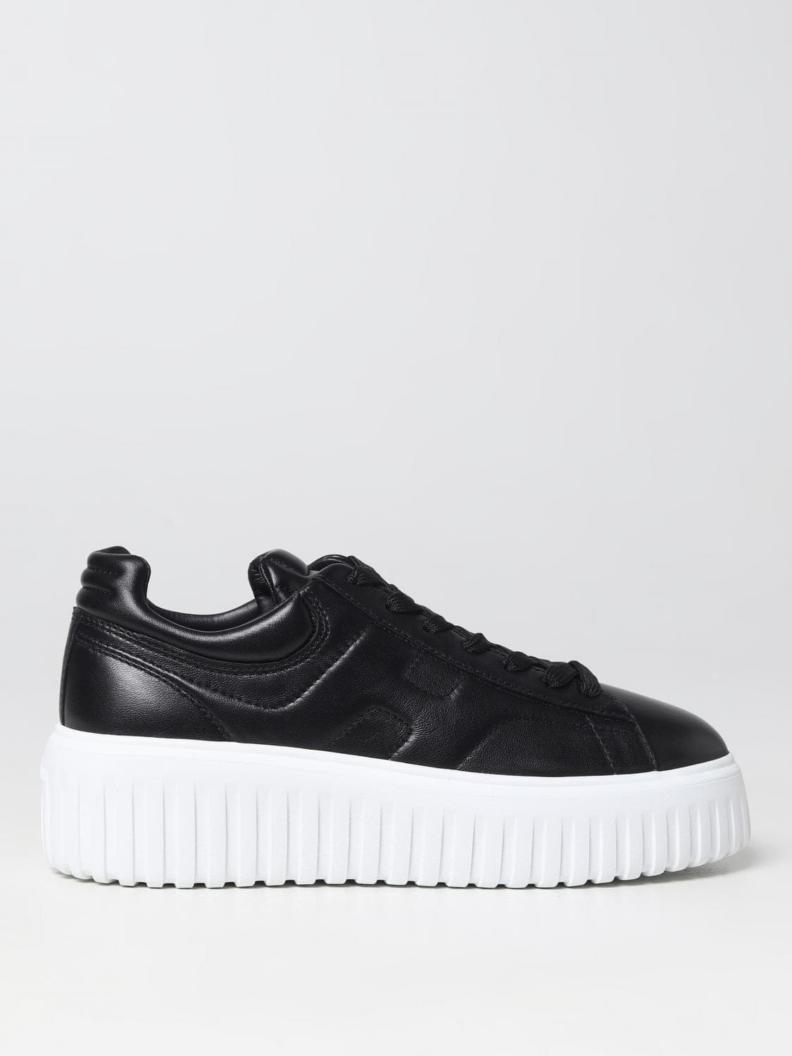 Hogan H-Stripes Sneakers in Nappa Leather