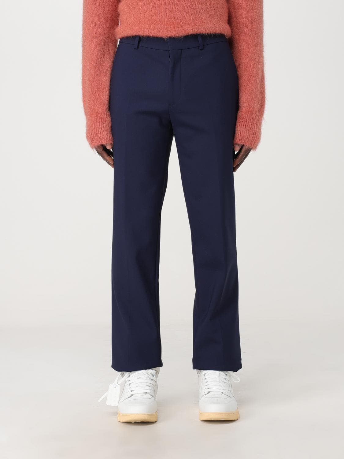 Off-White Pants Men color Denim