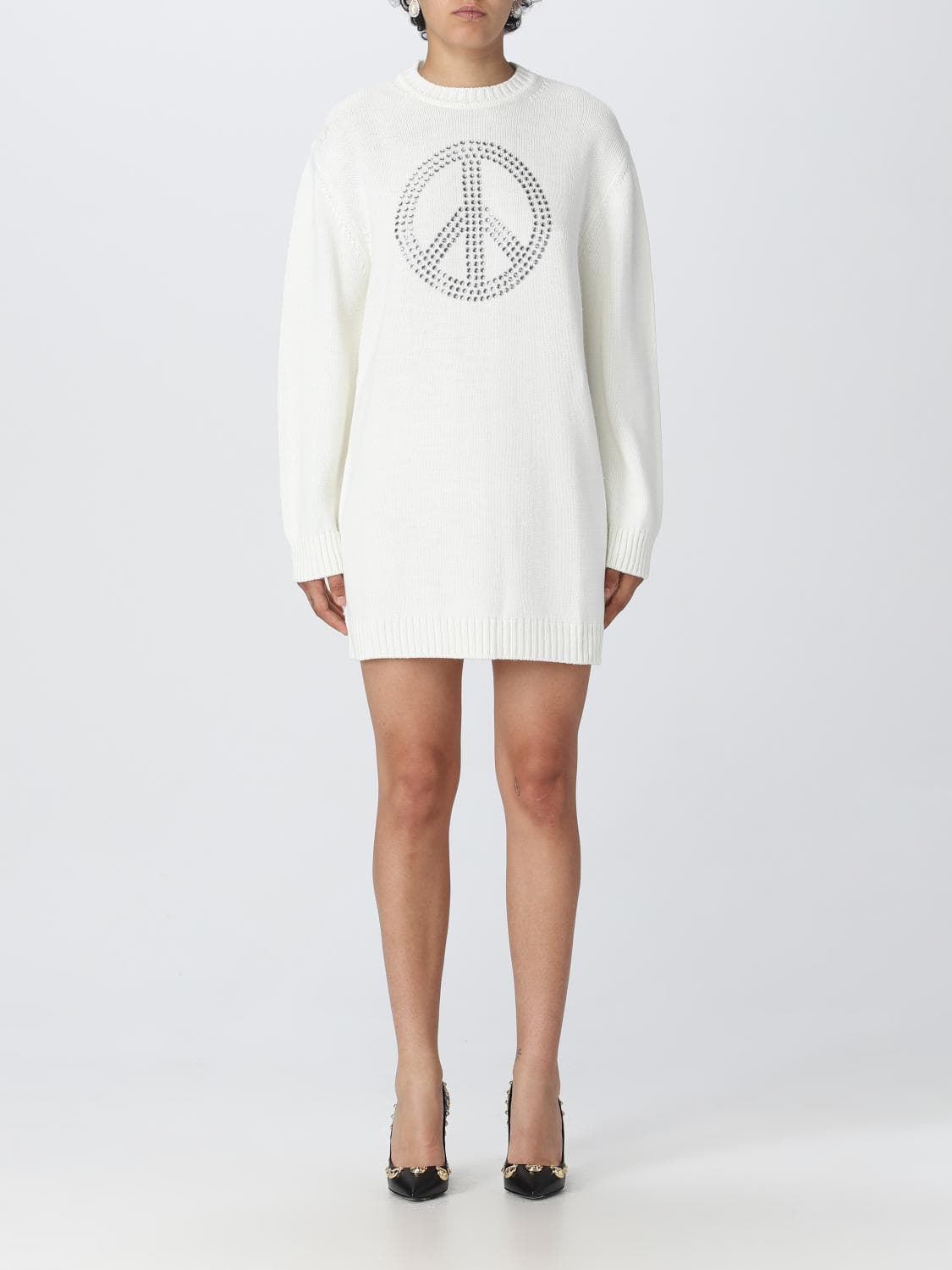 Moschino Jeans Dress Woman color White · S