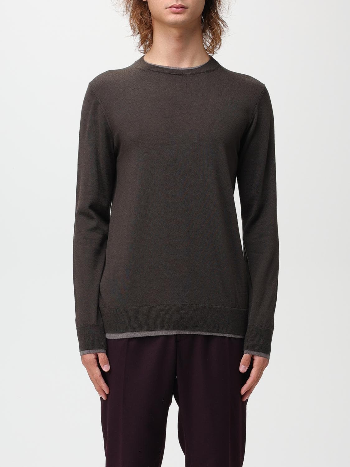 Paolo Pecora Sweater Men color Dark