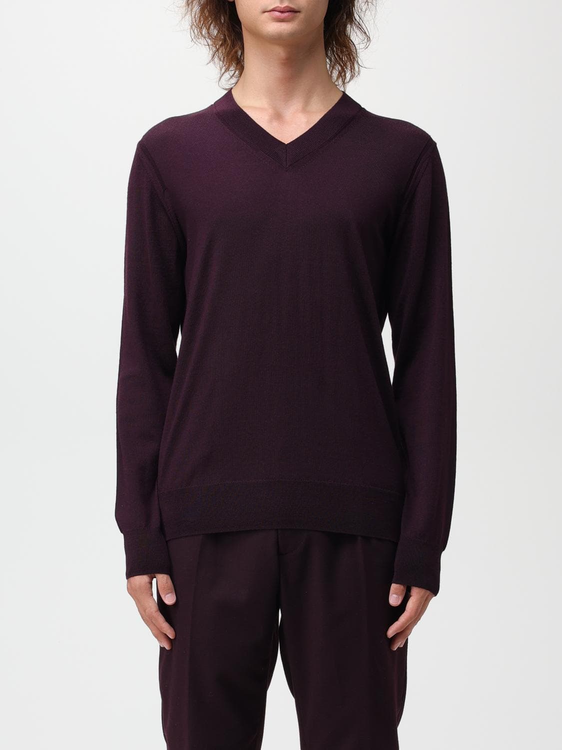Paolo Pecora Sweater Men color Burgundy