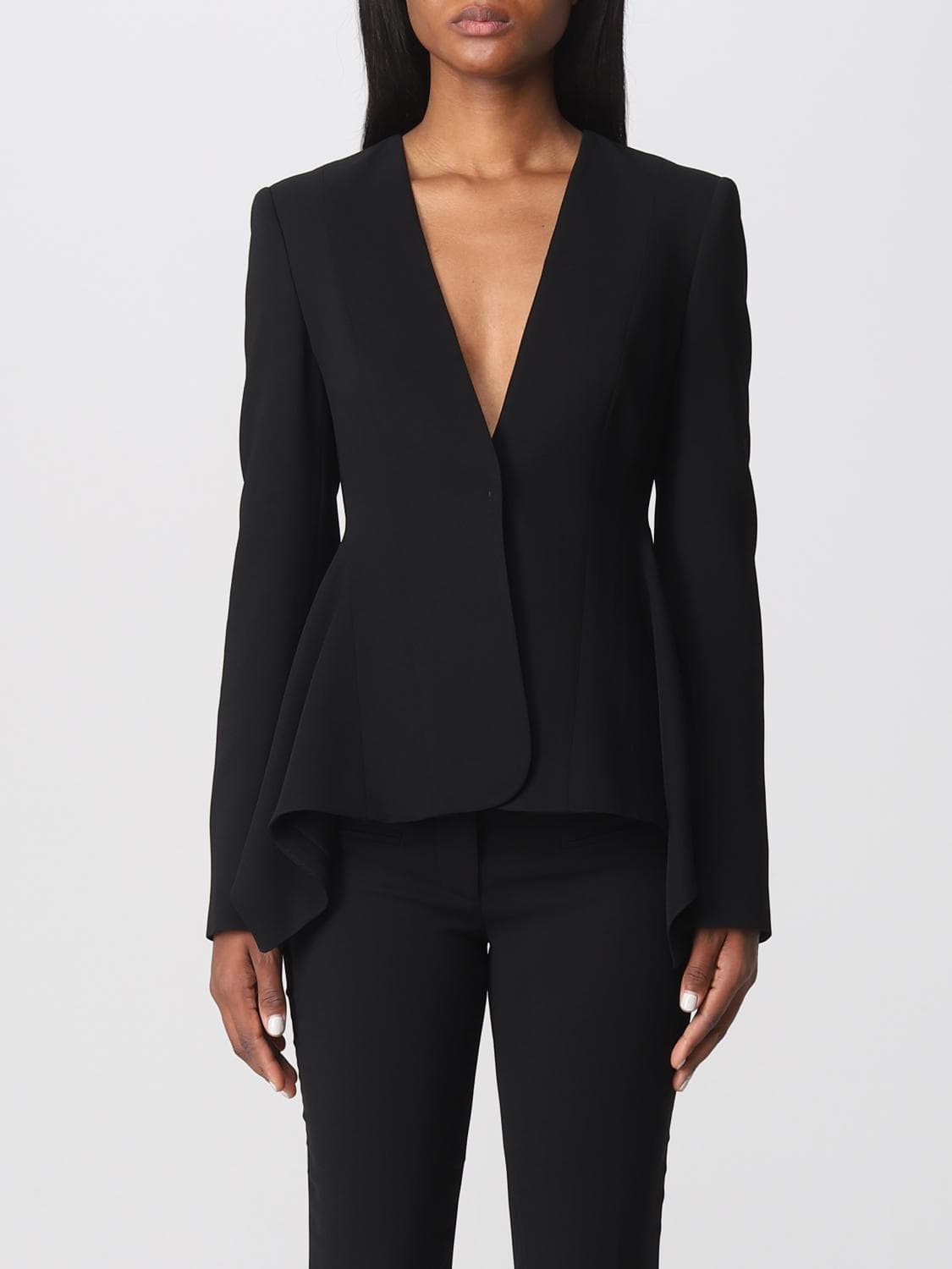 Blumarine Jacket Woman color Black