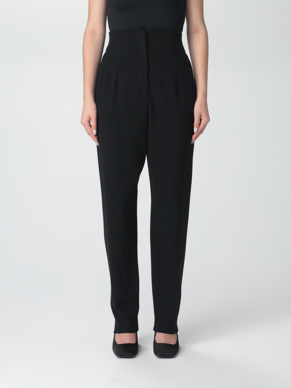 Emporio Armani pants in synthetic fabric · 40