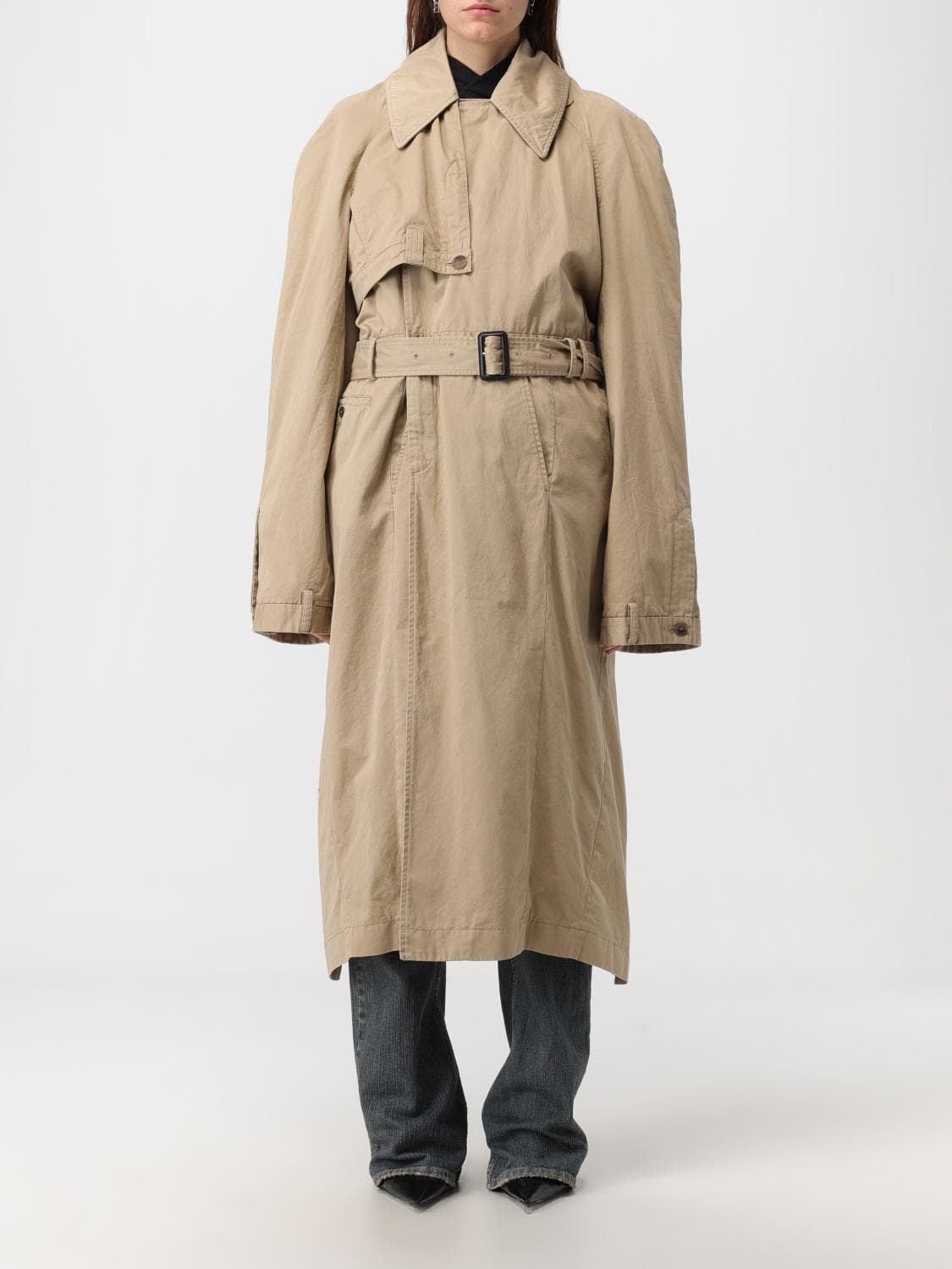 Balenciaga trench coat in cotton · 36