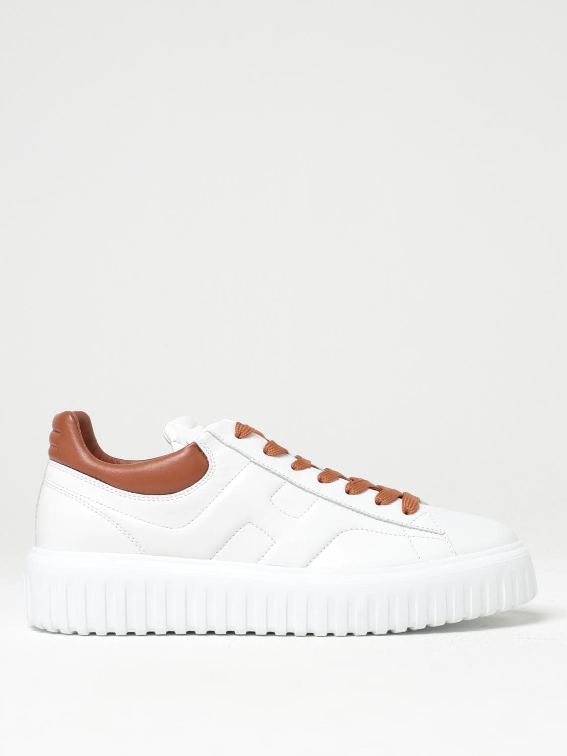 Hogan H-Stripes Leather Sneakers
