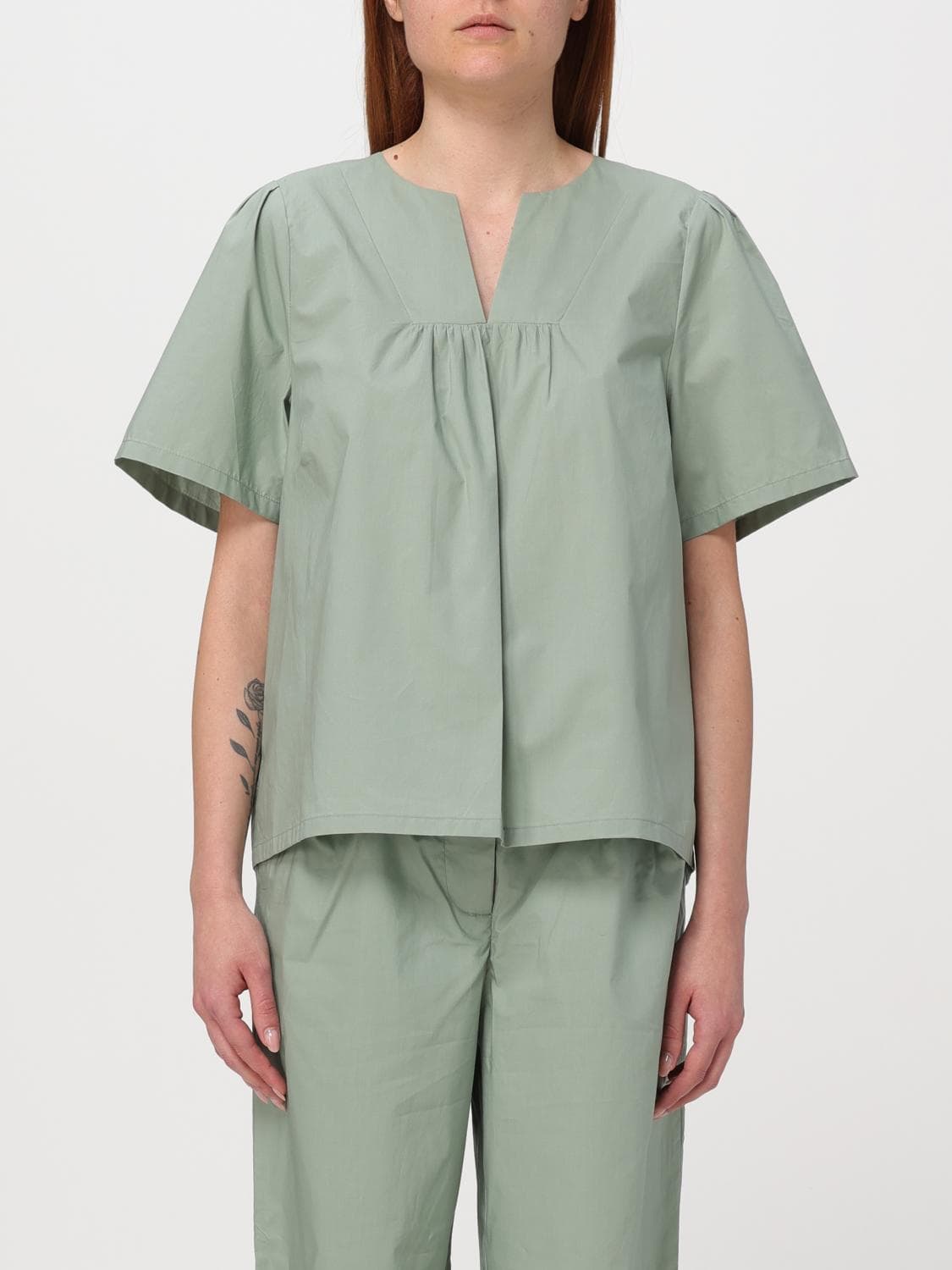 Woolrich Top Woman color Sage