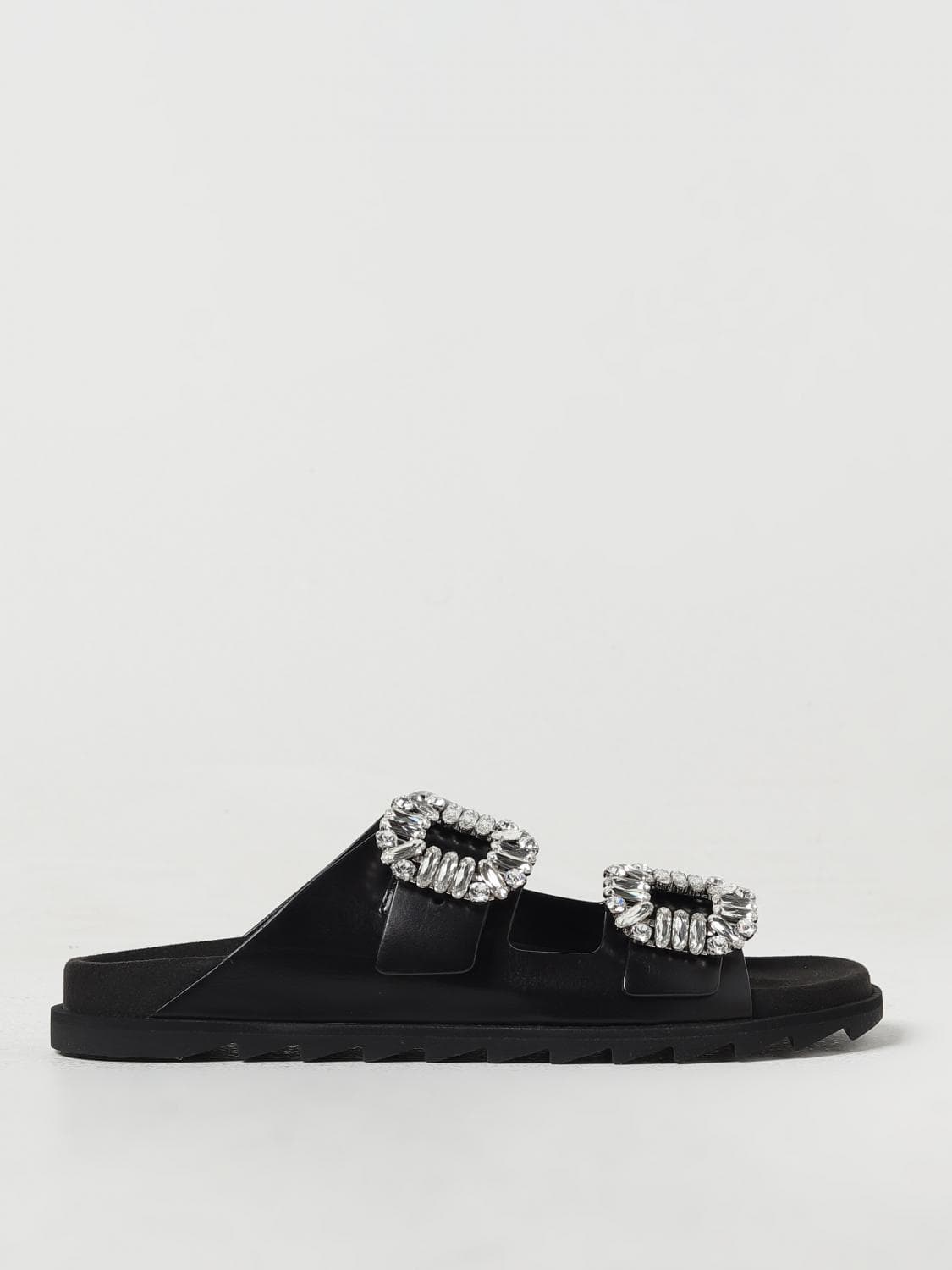 Roger Vivier Flat Sandal Woman color Black