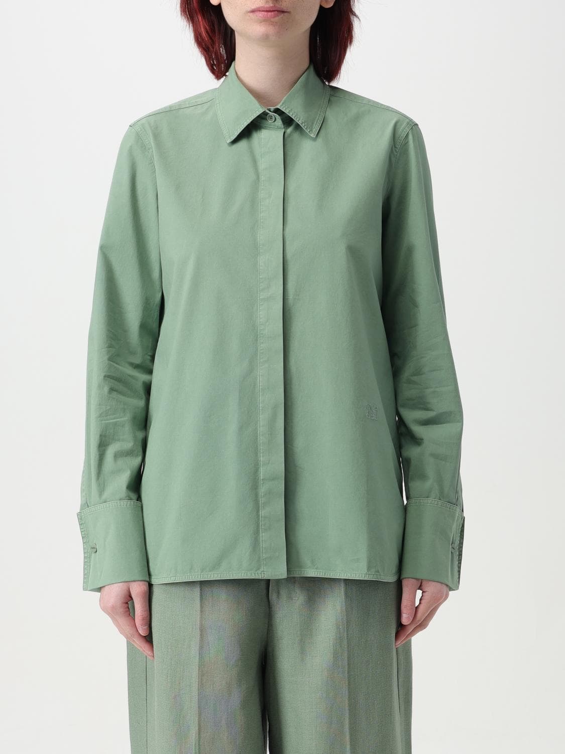 Max Mara Shirt Woman color Green