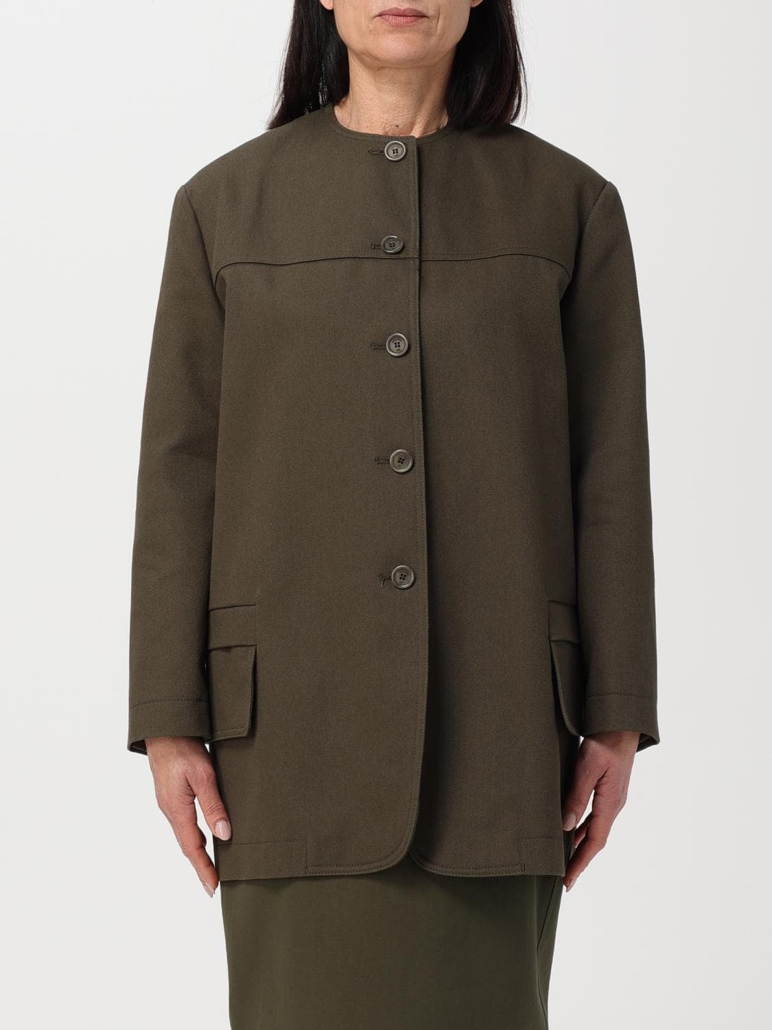 Max Mara Jacket Woman color Green