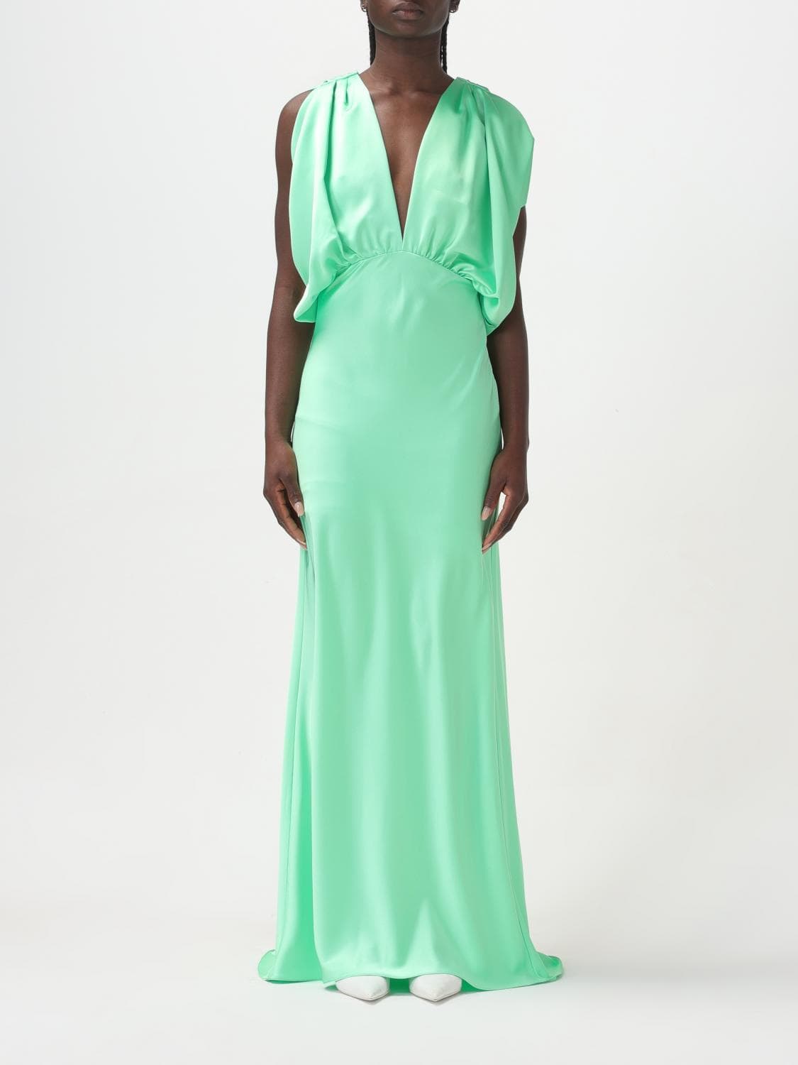 Pinko Dress Woman color Green