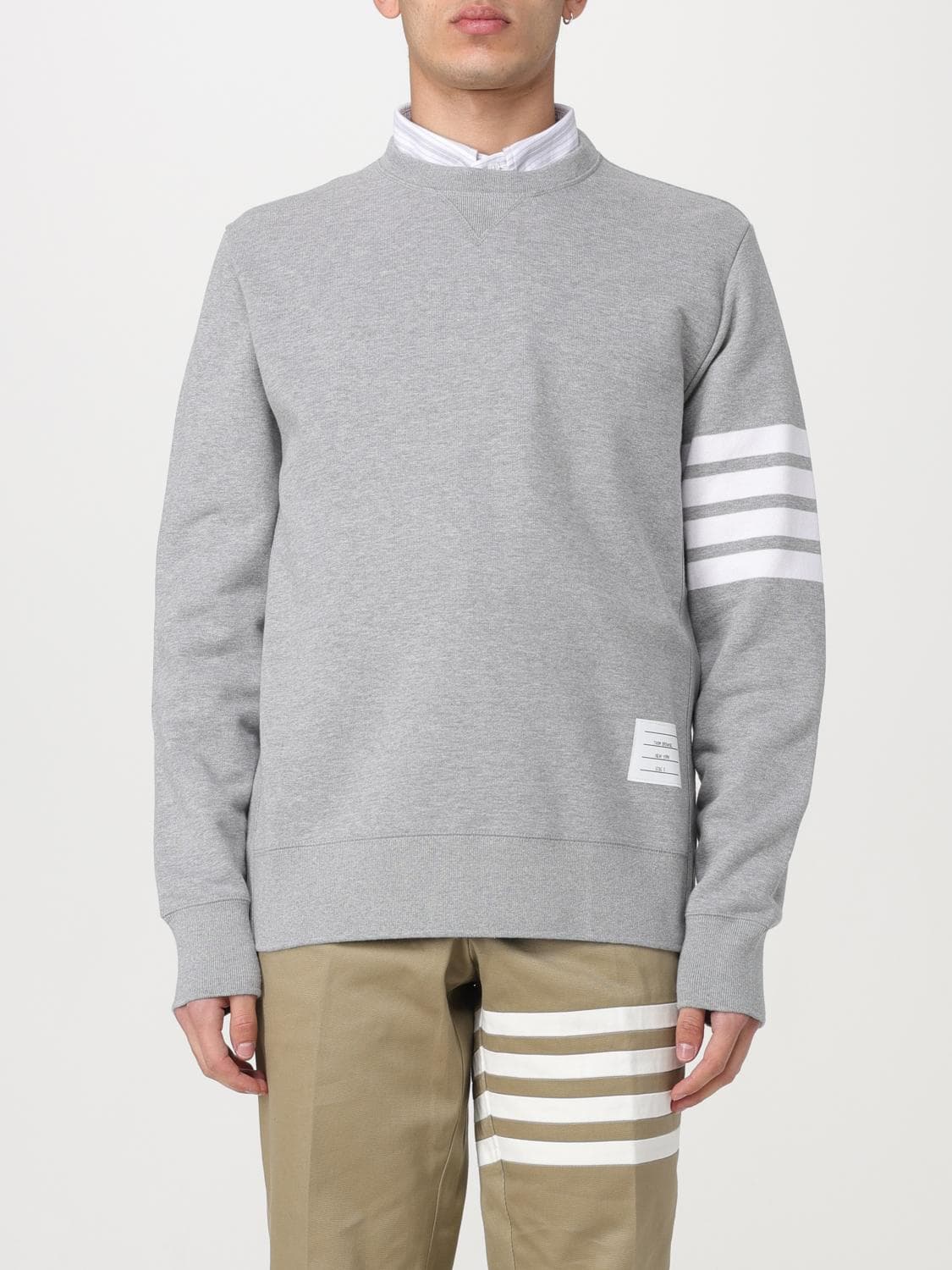Thom Browne Sweatshirt Men color Grey