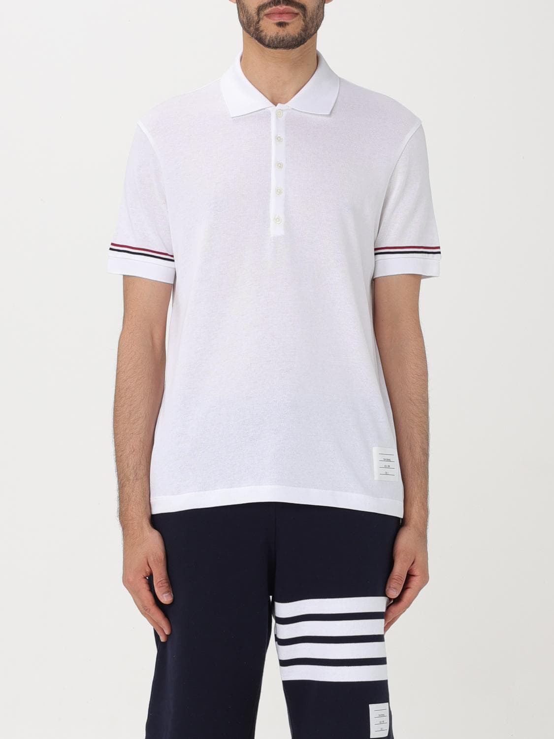 Thom Browne Polo Shirt Men color White