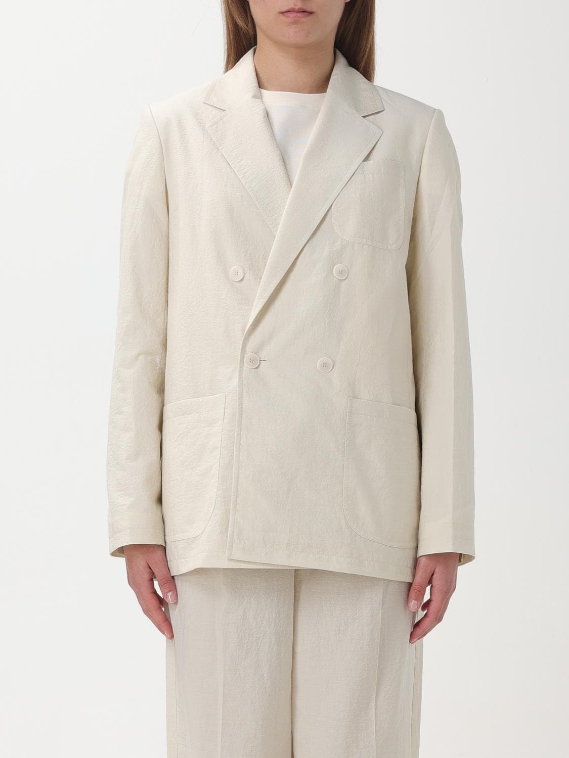 A.p.c. A. P.C. Jacket Woman color Yellow Cream