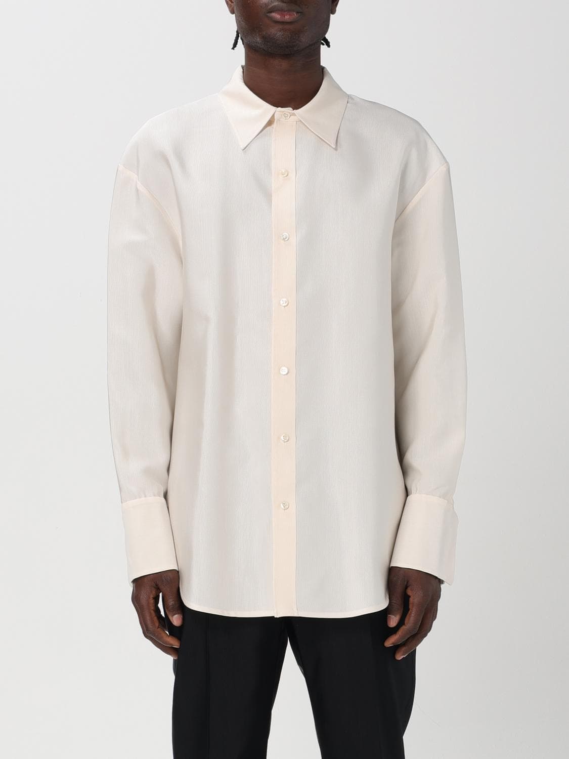 Saint Laurent Shirt Men color Natural · OS