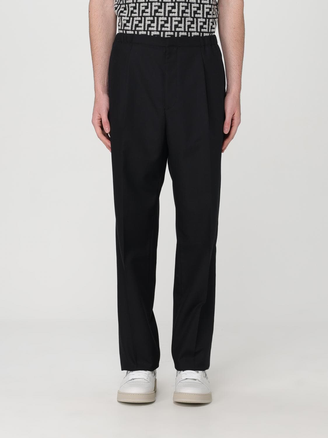 Fendi Pants Men color Black