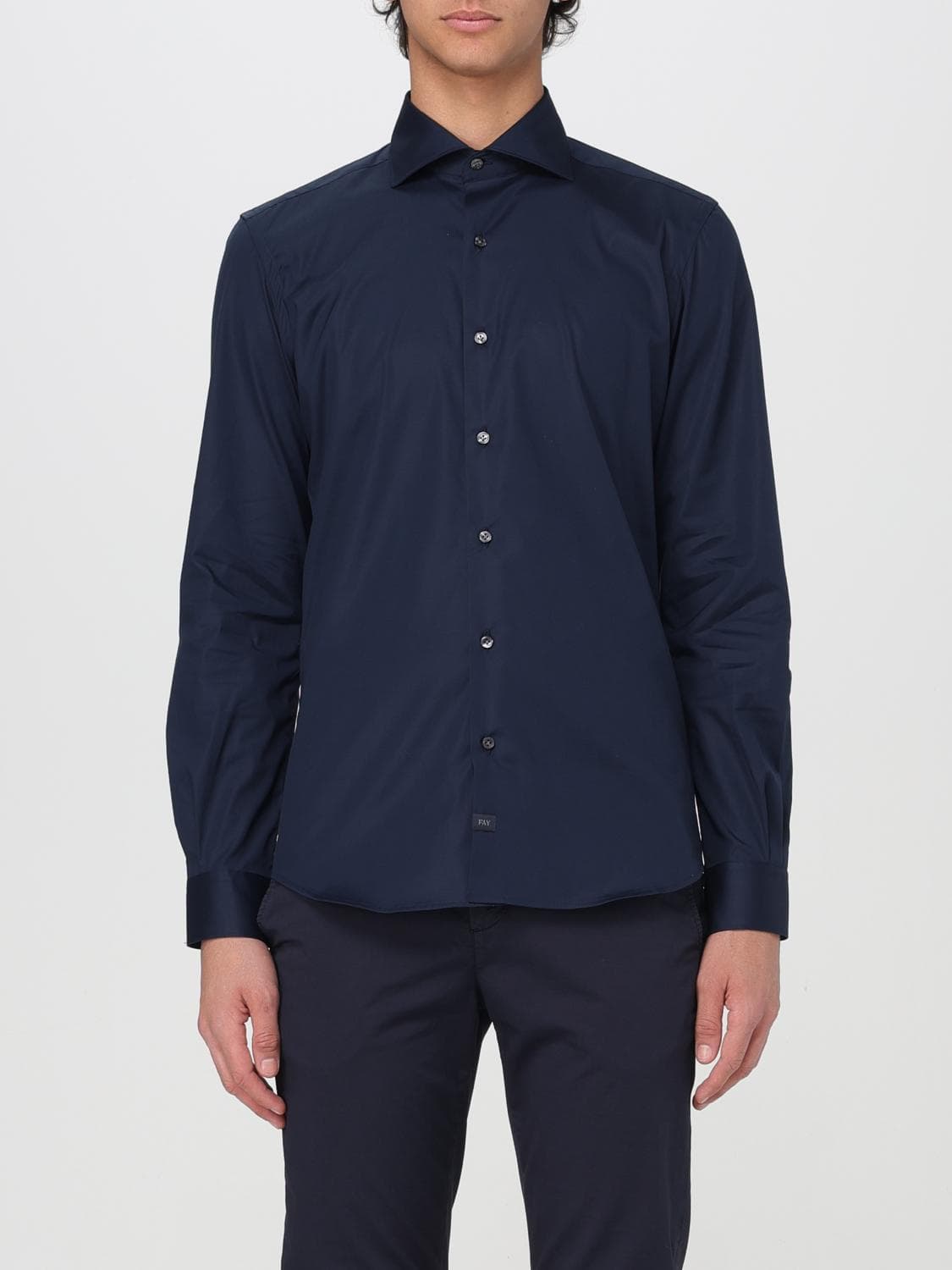 Fay Shirt Men color Blue