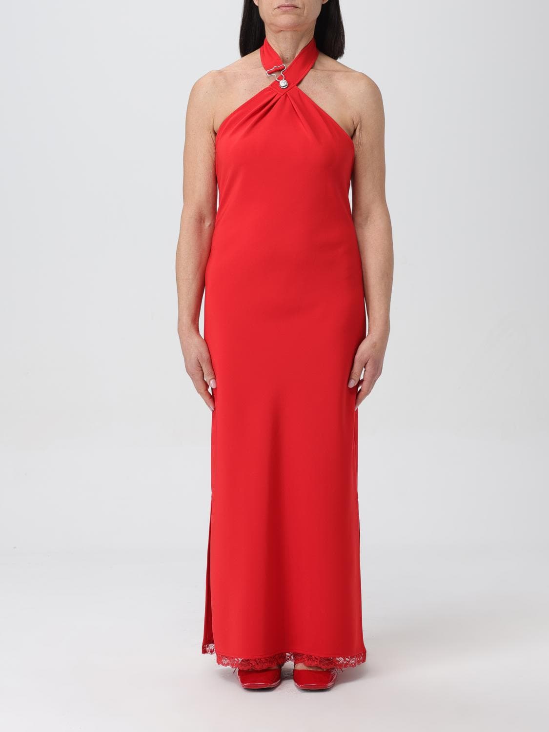 Moschino Jeans Dress Woman color Red · 44