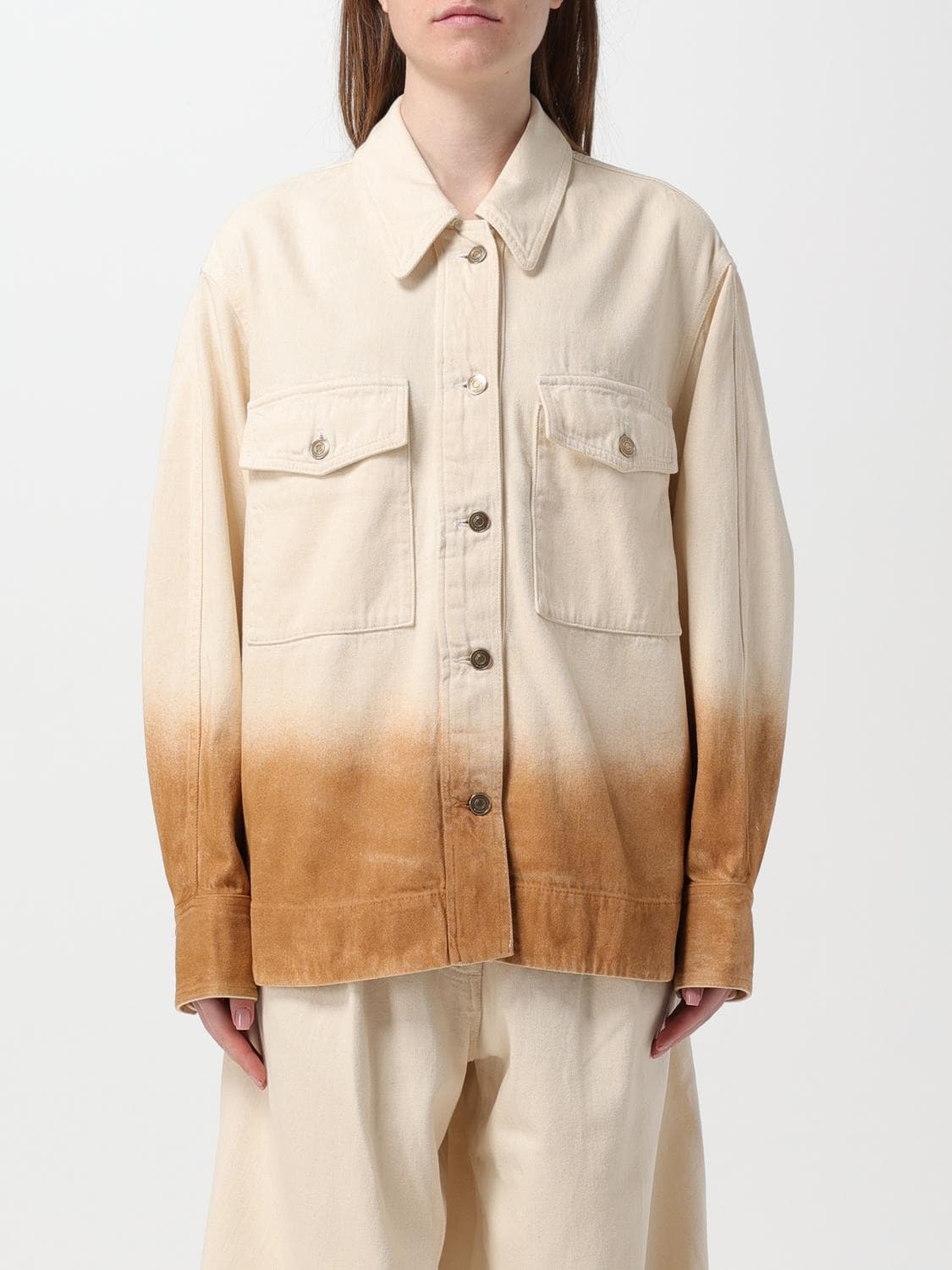 Alanui Jacket Woman color Yellow Cream · M
