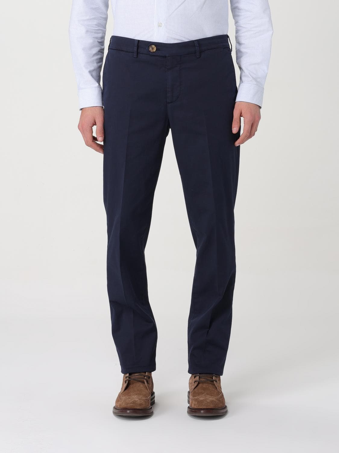 Brunello Cucinelli Pants Men color Navy