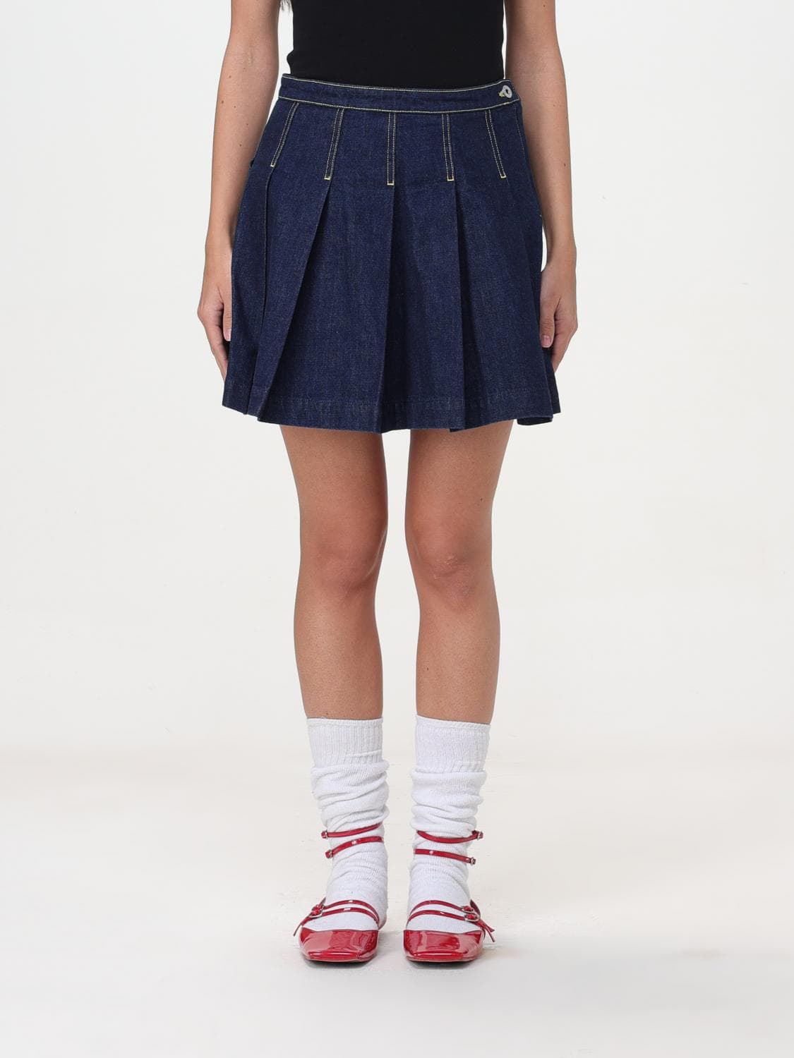 Kenzo Skirt Woman color Denim