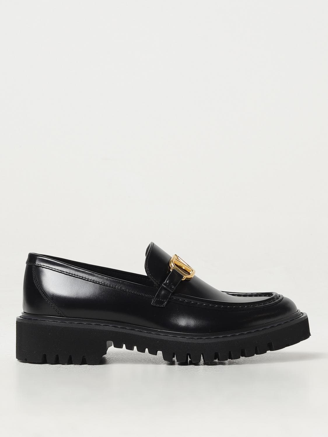 Valentino Garavani Loafer Woman color Black