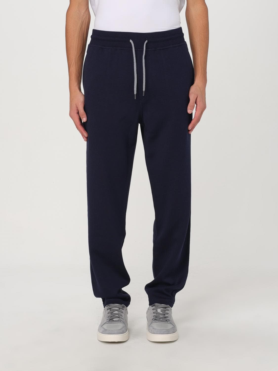 Brunello Cucinelli Pants Men color Blue