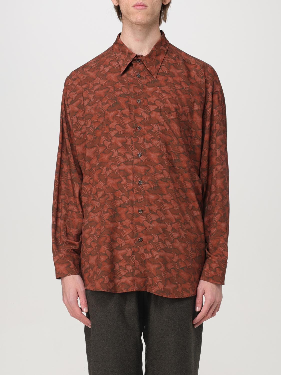 Magliano Shirt Men color Brick Red · XS