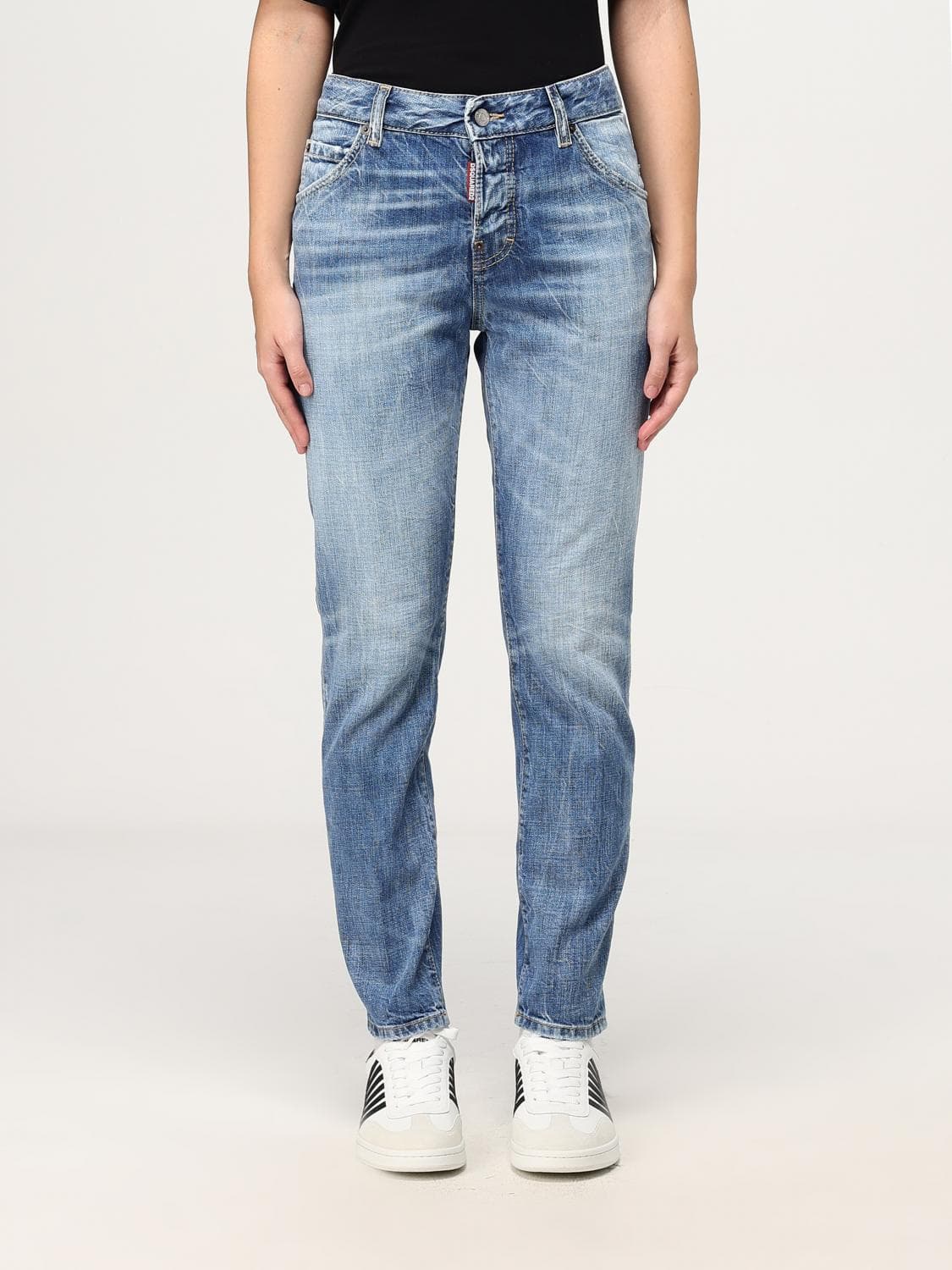 Dsquared2 Jeans Woman color Stone Washed