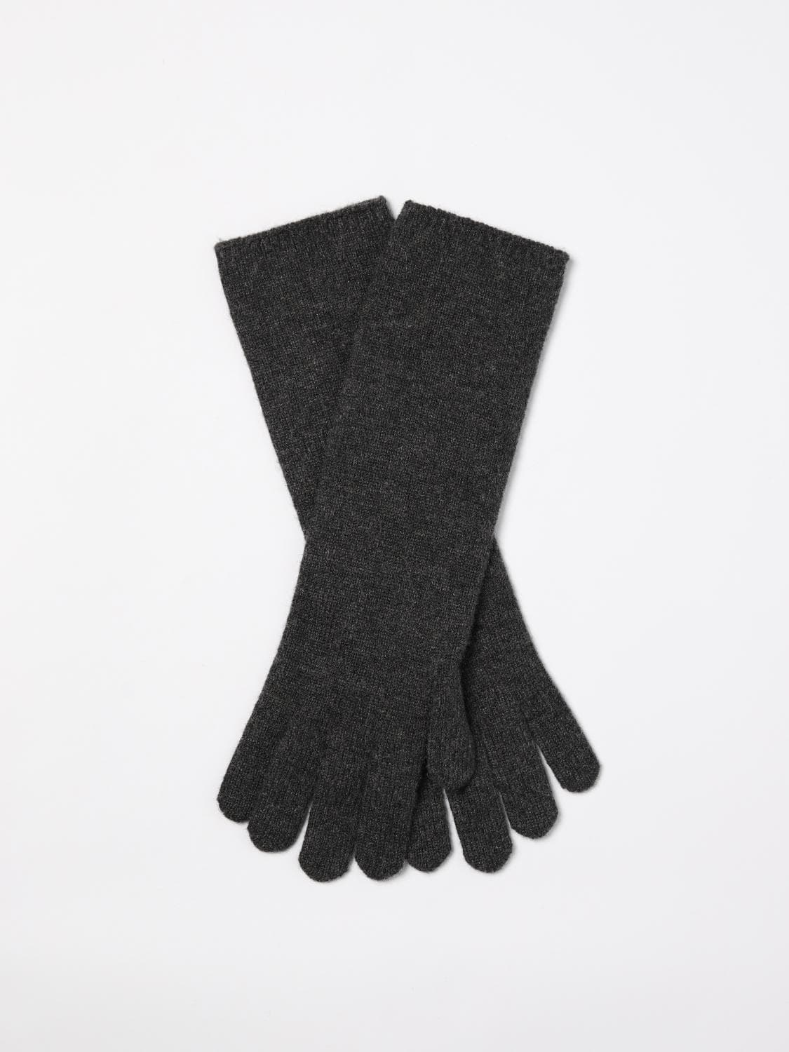 Max Mara Gloves Woman color Grey