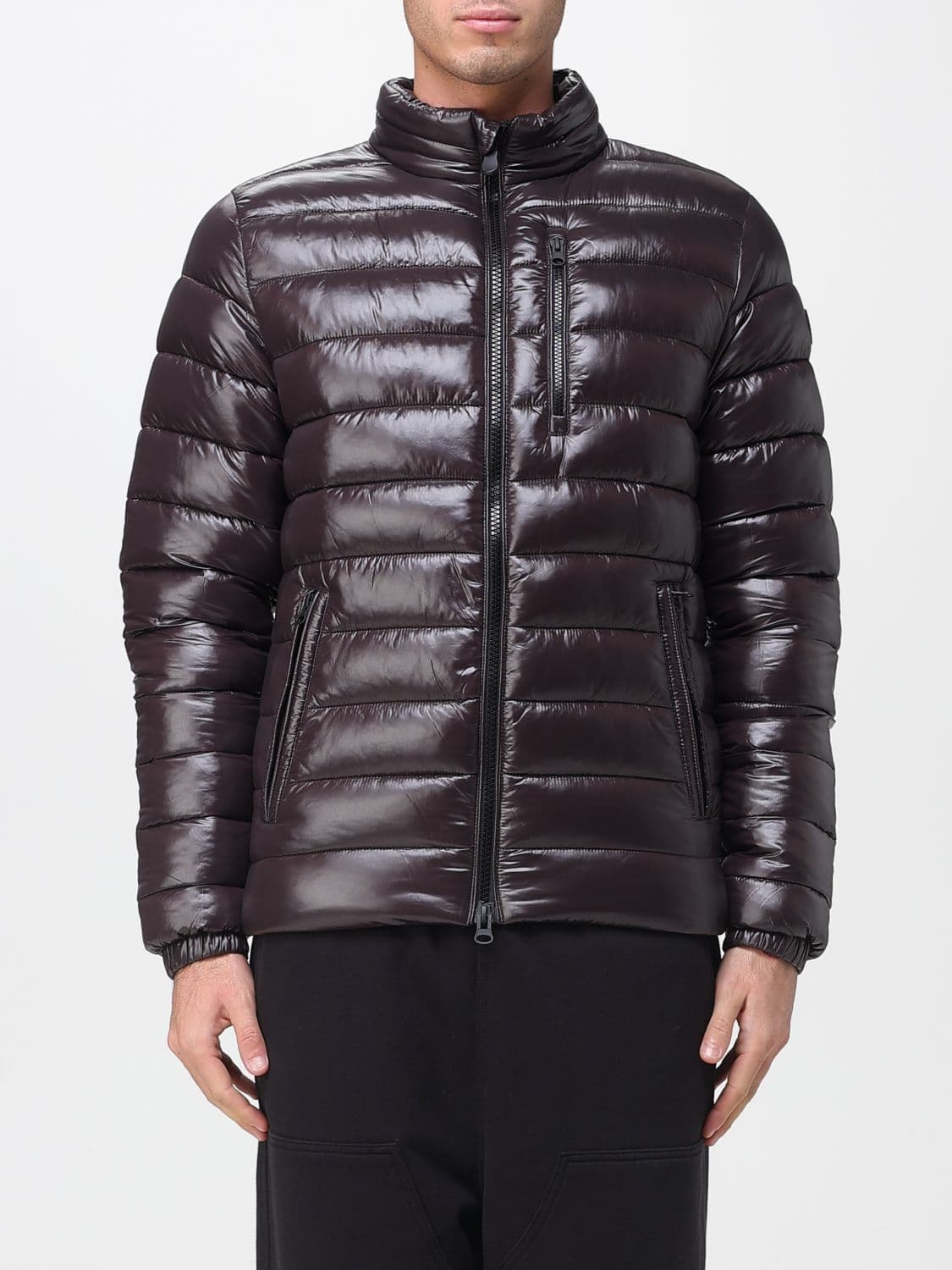 Save The Duck Jacket Men color Brown
