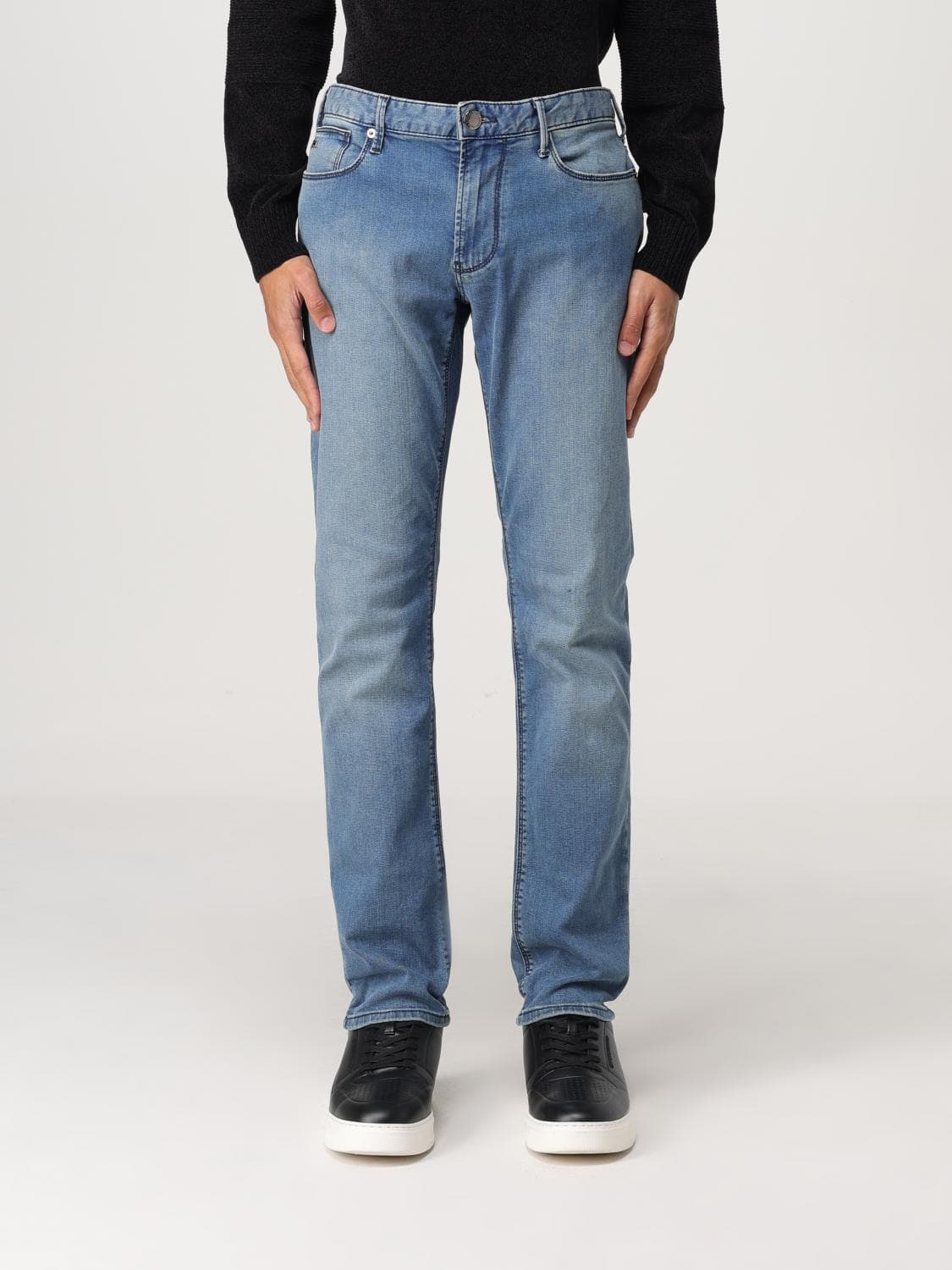 Emporio Armani Jeans Men color Navy